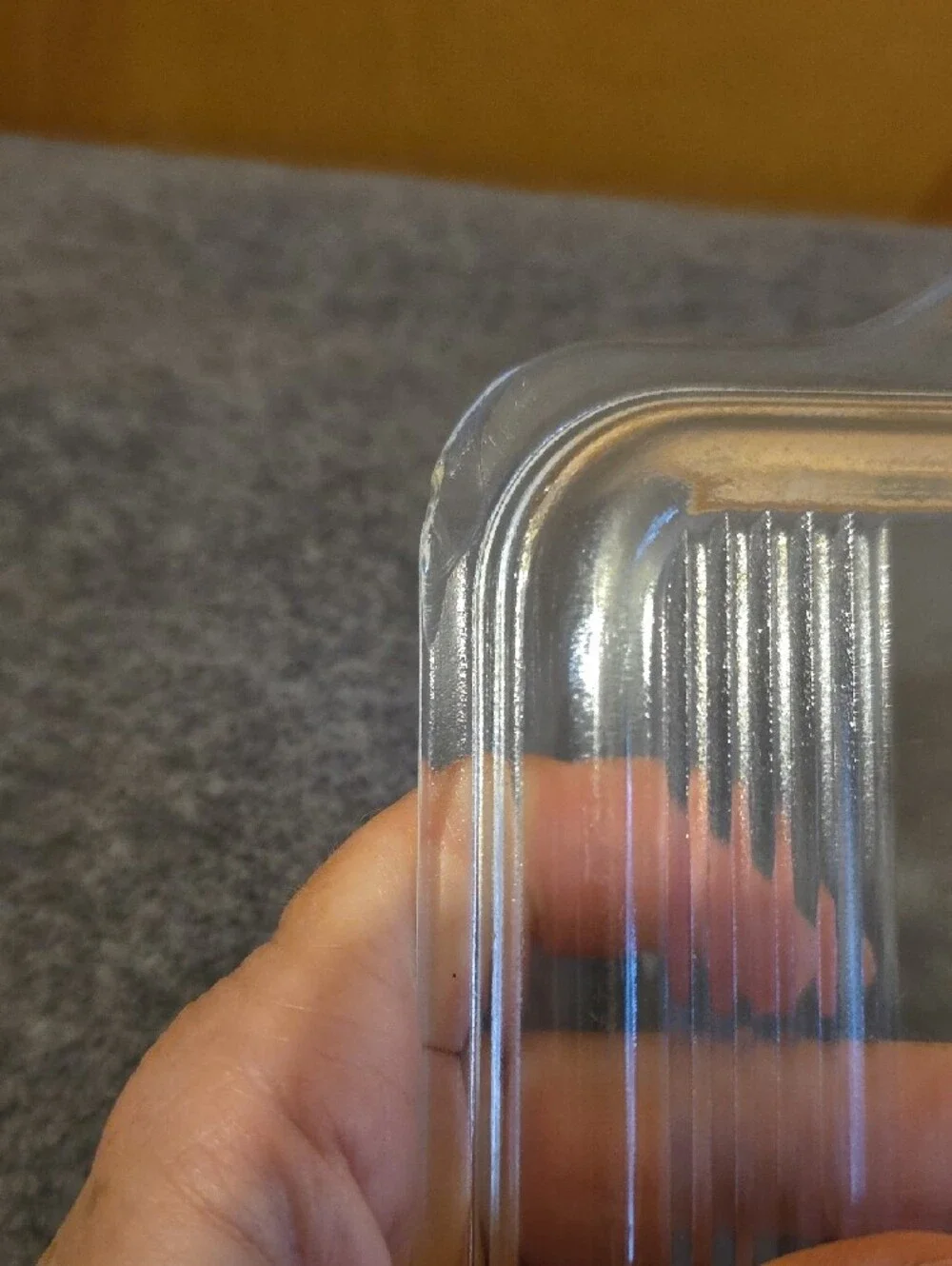 Vintage Clear Glass Pyrex 503-C Refrigerator Jar LID ONLY